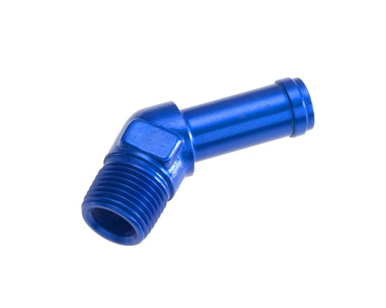 Redhorse Performance 844-04-02-1 1/4in Hose to 1/8in NPT Male 45Deg Blue Redhorse Performance 844-04-02-1