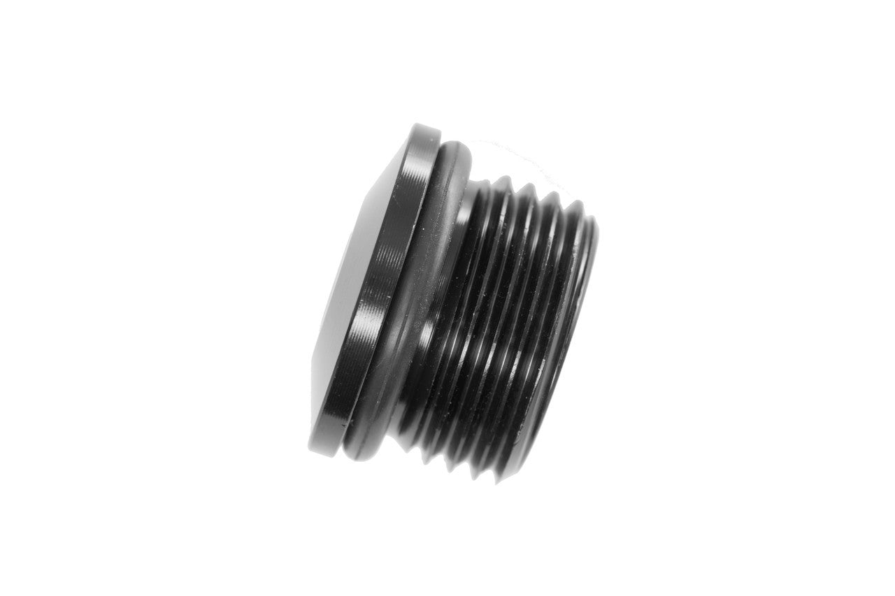 Redhorse Performance 8814-06-2 6AN O-Ring Port Plug Black Low Profile Redhorse Performance 8814-06-2