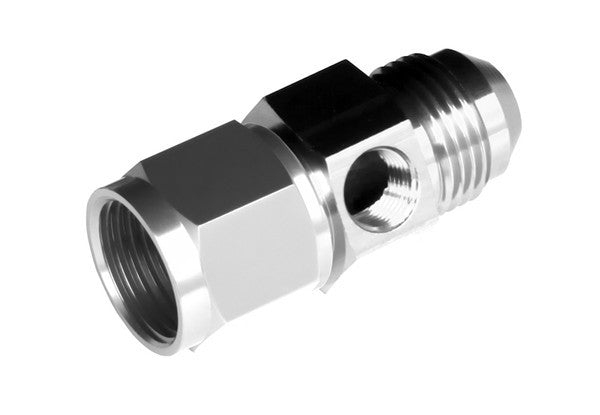 Redhorse Performance 9192-04-5 4AN Male to 4AN Female 1/8in NPT in Hex Clear Redhorse Performance 9192-04-5