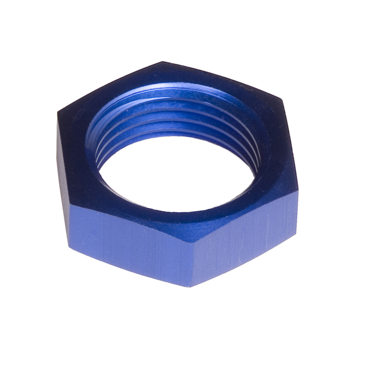 Redhorse Performance 924-06-1 6AN Bulkhead Nuts Aluminum Blue 2/pkg Redhorse Performance 924-06-1