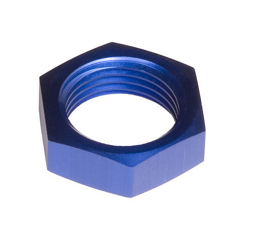 Redhorse Performance 924-08-1 8AN Aluminum Bulkhead Nut 2/pkg Blue Redhorse Performance 924-08-1