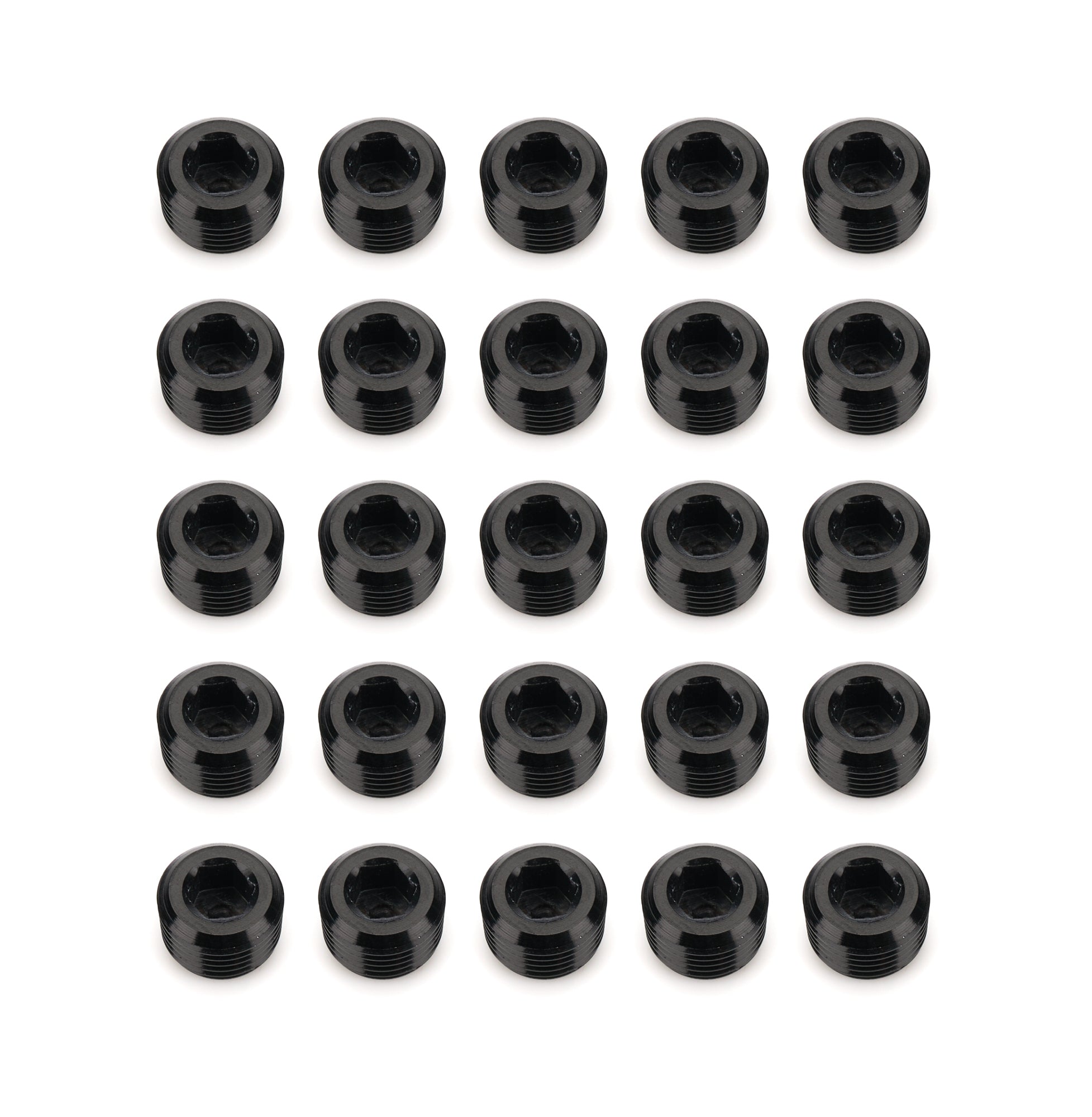 Redhorse Performance 932-02-25-2 1/8in NPT Socket Head Pipe Plug 25/pkg Black Redhorse Performance 932-02-25-2