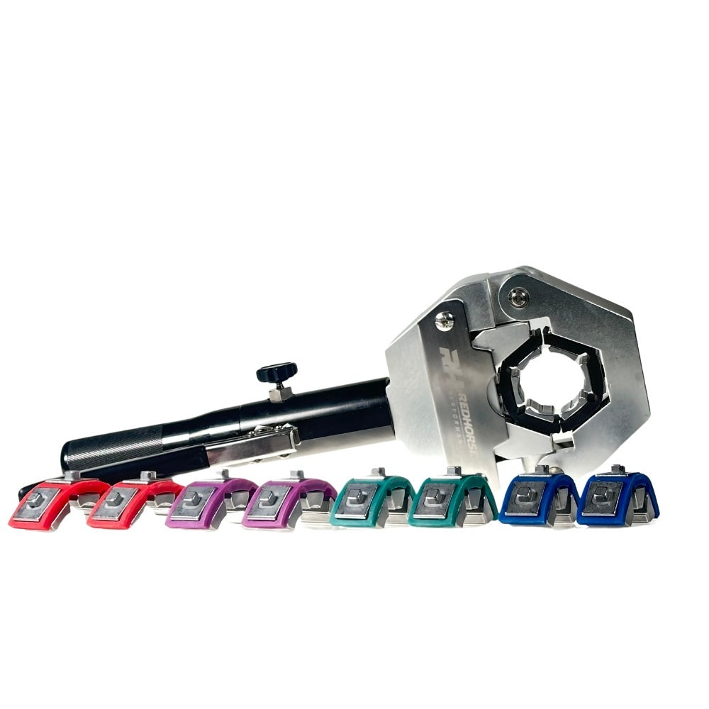 Redhorse Performance RHP-HCM-888-2 Portable Crimp Tool Master Set Hyd Hand Pump Redhorse Performance RHP-HCM-888-2