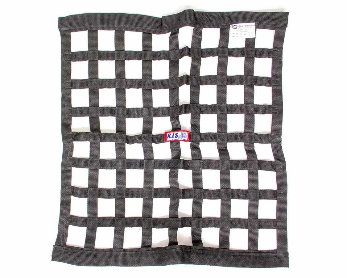 RJS 10000601 Ribbon Window Net 24x24 Black SFI RJS 10000601