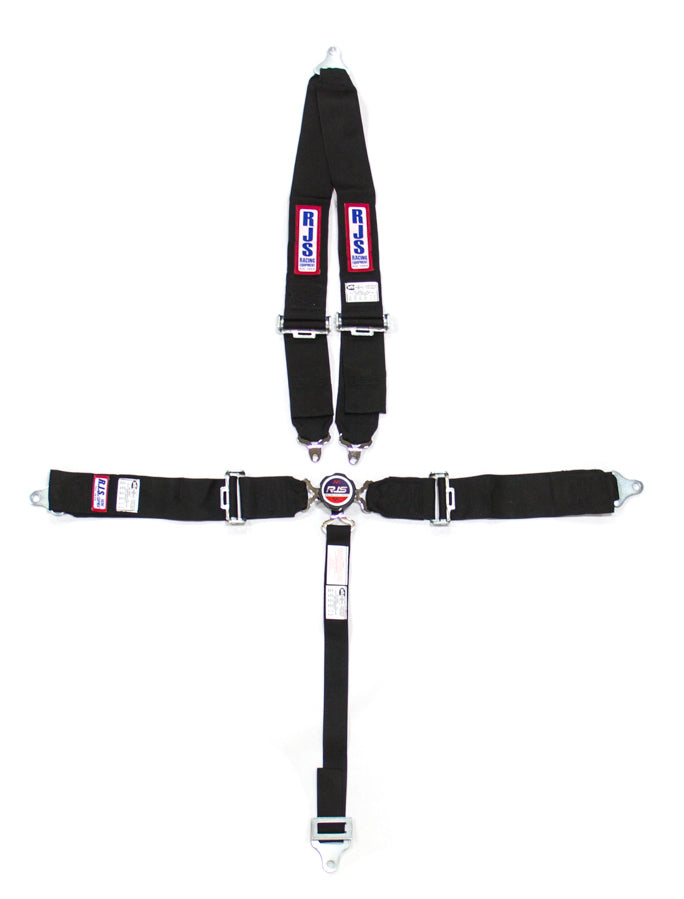RJS 1029301 5 PT Harness System Q/R BK Roll Bar 2inSub RJS 1029301
