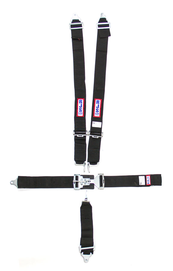 RJS 1128601 5-Pt Harness System BK Ind Bolt In Mt 3in Sub RJS 1128601