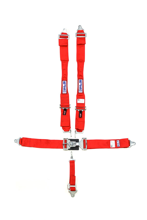 RJS 1142204 Harness System 5 Pt Red Hans Shoulder Ind Wrap RJS 1142204