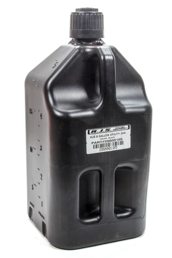 RJS 20000105 Utility Jug 5 Gallon Black RJS 20000105