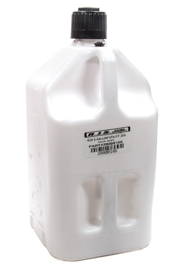 RJS 20000106 Utility Jug 5 Gallon White RJS 20000106