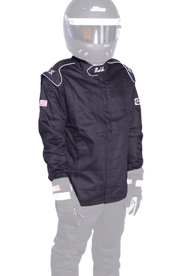 RJS 200400107 Jacket Black XX-Large SFI-1 FR Cotton RJS 200400107