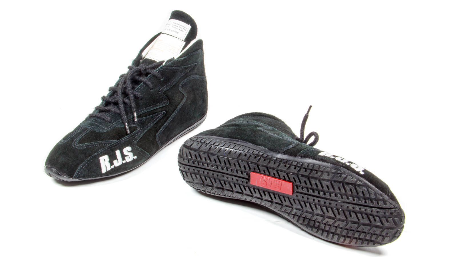 RJS 500020153 Redline Shoe Mid-Top Black Size 7 SFI-5 RJS 500020153