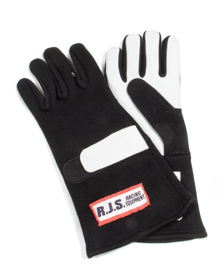 RJS 600010104 Gloves Nomex D/L MD Black SFI-5 RJS 600010104