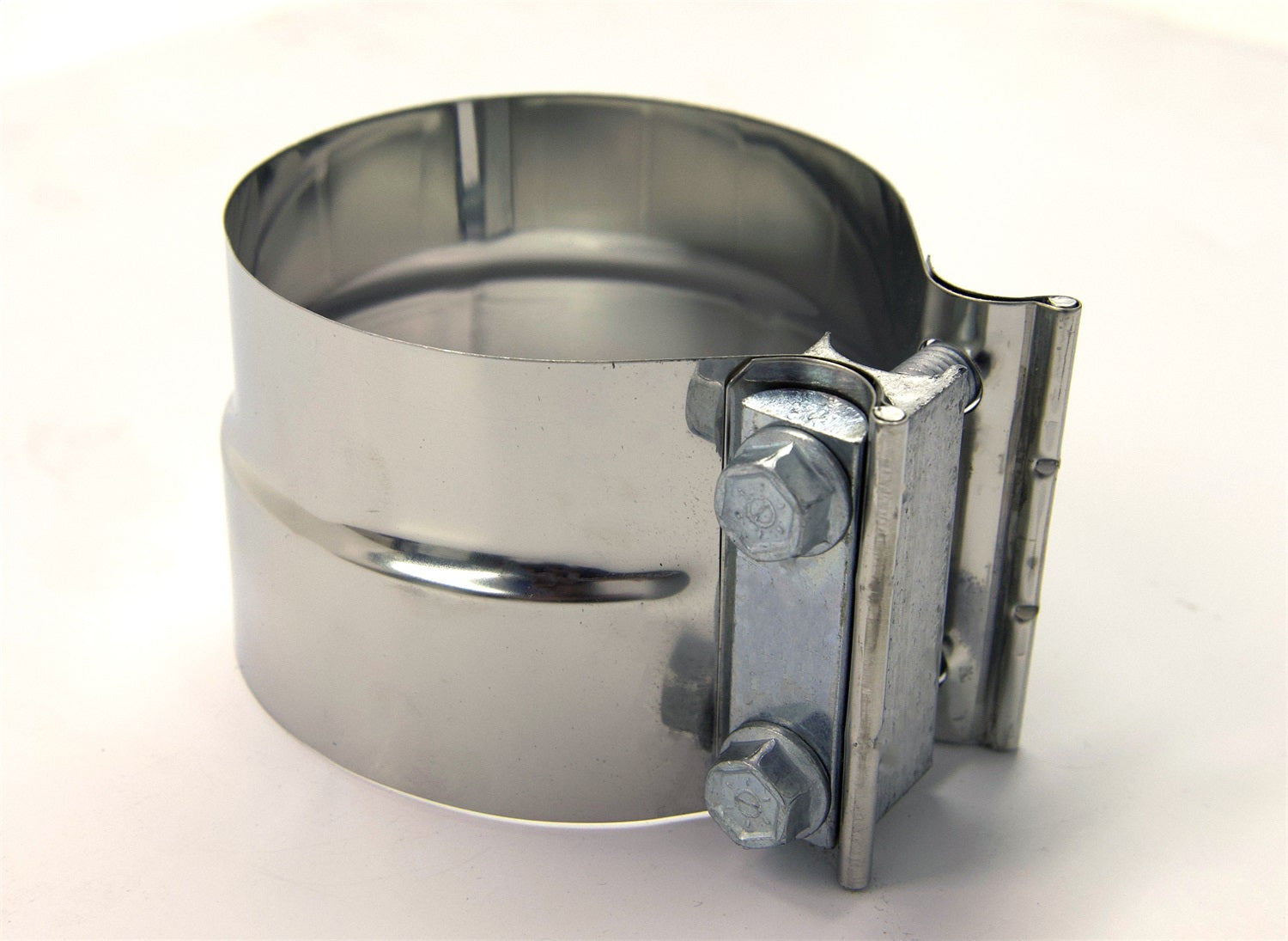 Kooks Custom Headers RK-TTS400 4in. Stainless 2-Bolt Stepped Band Clamp for Non-Notched Slip Joint Connections. Kooks Custom Headers RK-TTS400