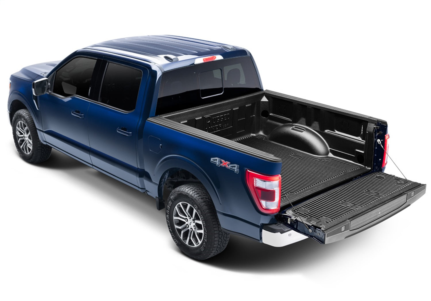 Rugged Liner F55U21 Under Rail Bedliner 21-23 F-150 5ft.7in. (Includes Lightning) w/Pro Power Onboar Rugged Liner F55U21