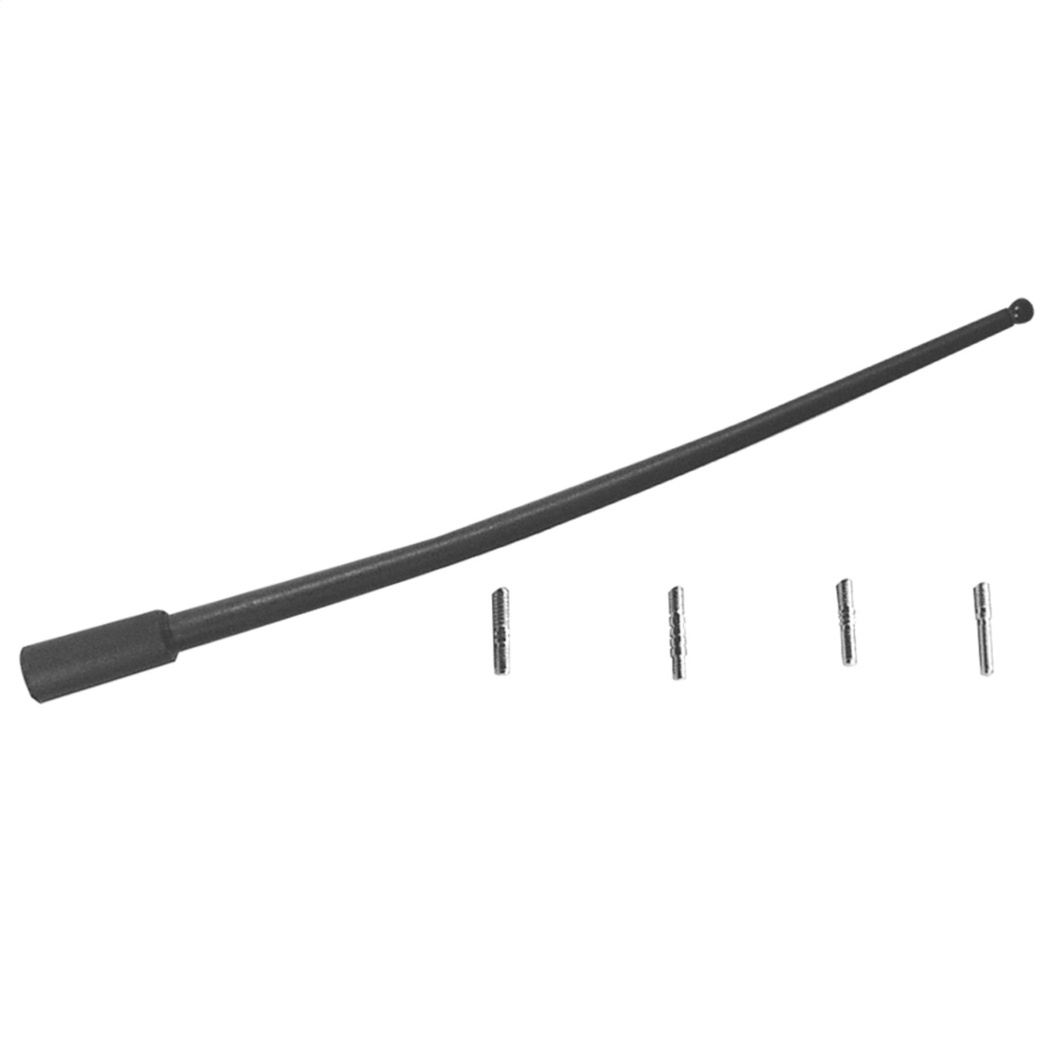 Scosche RM906R Replacement Mast; 13 in. Rubber Mast; 4 Adapters; Scosche RM906R