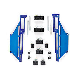 R and M Specialties 1120-B Spark Plug Wire Loom SBC C/B Blue R and M Specialties 1120-B