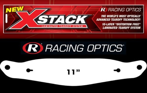 Racing Optics 10234C Tearoffs Shoei CWF-1 Scorpion KBC Rock Clear Racing Optics 10234C