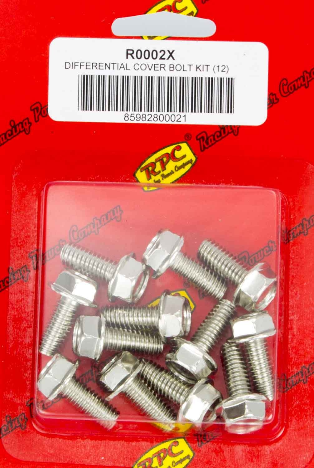 Racing Power Company R0002X Bolt Kit For Diff Cover Racing Power Company R0002X