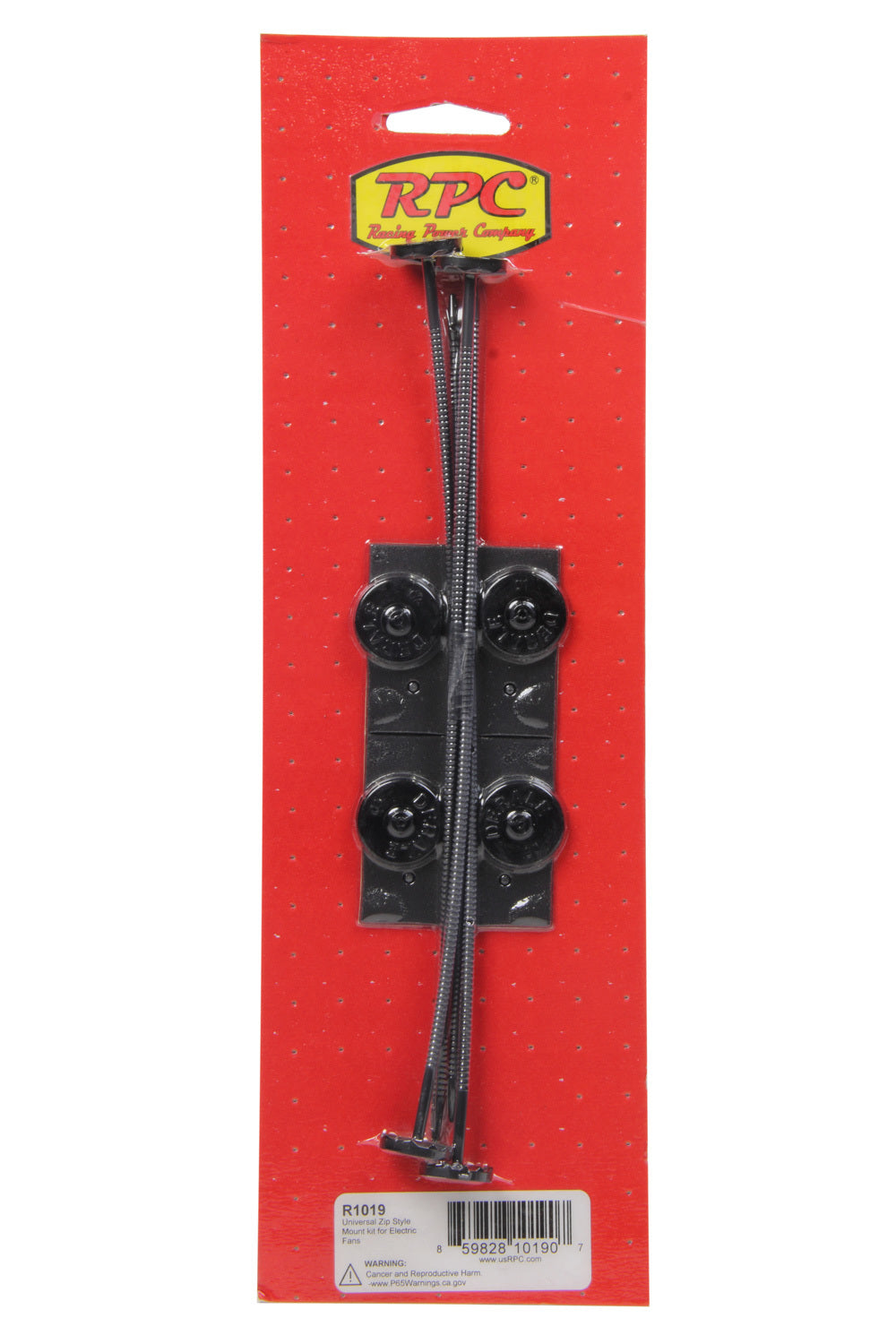 Racing Power Company R1019 Cooling Fan Plastic Tie Mounting Kit Racing Power Company R1019