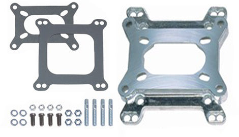 Racing Power Company R2065 2 Barrel Carb To 4 Barre l Manifold Adapter Racing Power Company R2065