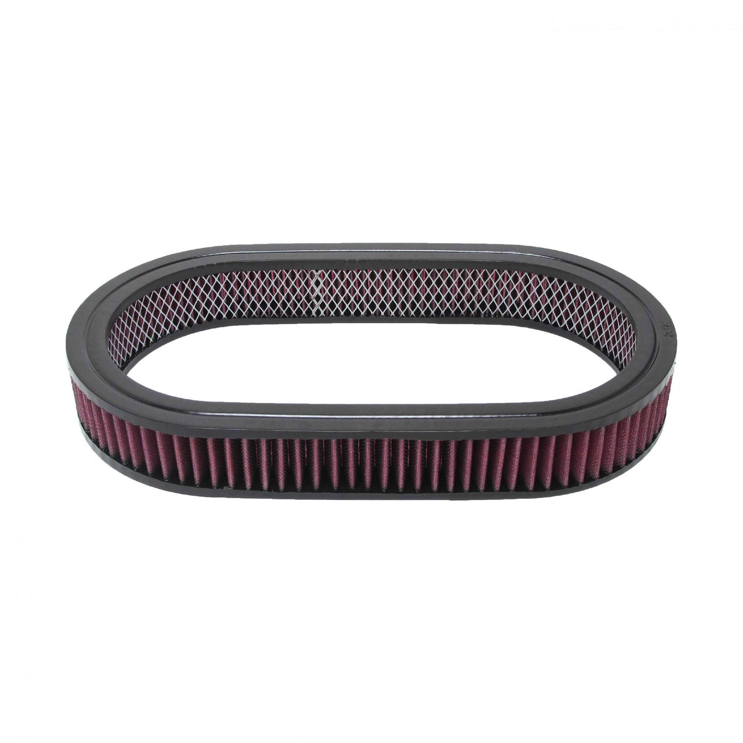 Racing Power Company R2128 15In X 2In Oval Washable Element Racing Power Company R2128