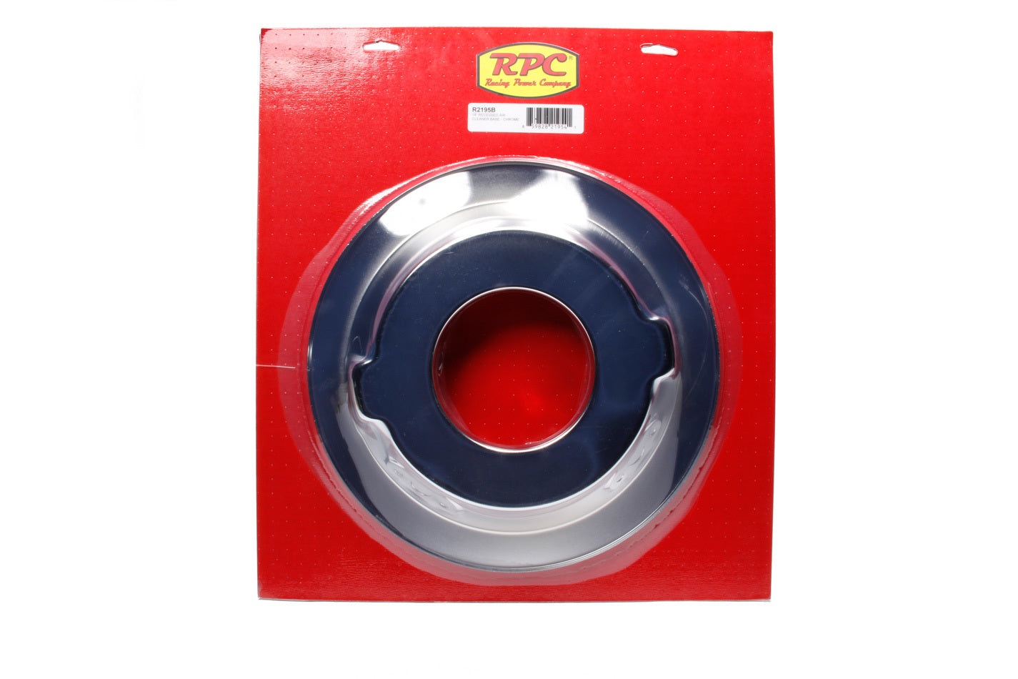 Racing Power Company R2195B 14in Chrome Recessed Base Air Cleaner Racing Power Company R2195B