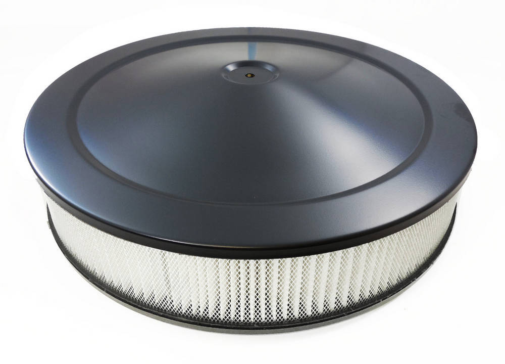 Racing Power Company R2195BK-BOX 14In X 3In Muscle Air Cleaner Kit Black Racing Power Company R2195BK-BOX