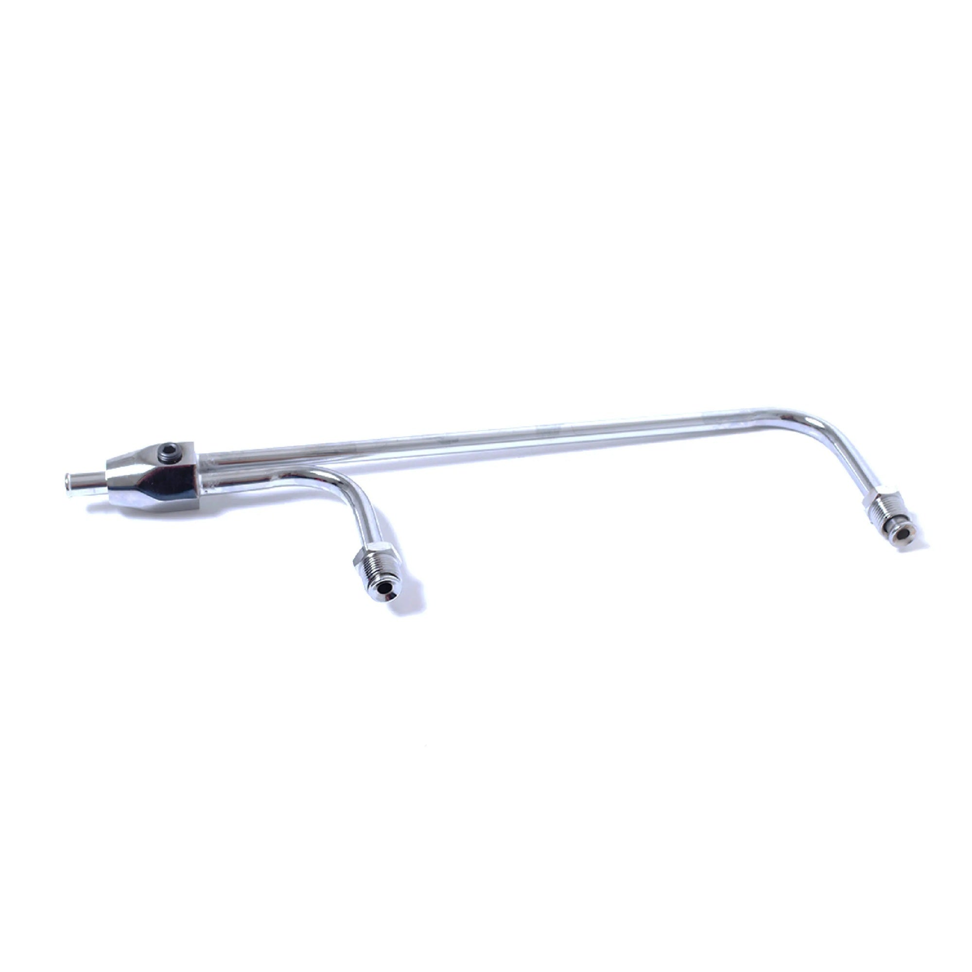 Racing Power Company R2198 Holley Quad Fuel Line Chrome 8-21/32in Centers Racing Power Company R2198