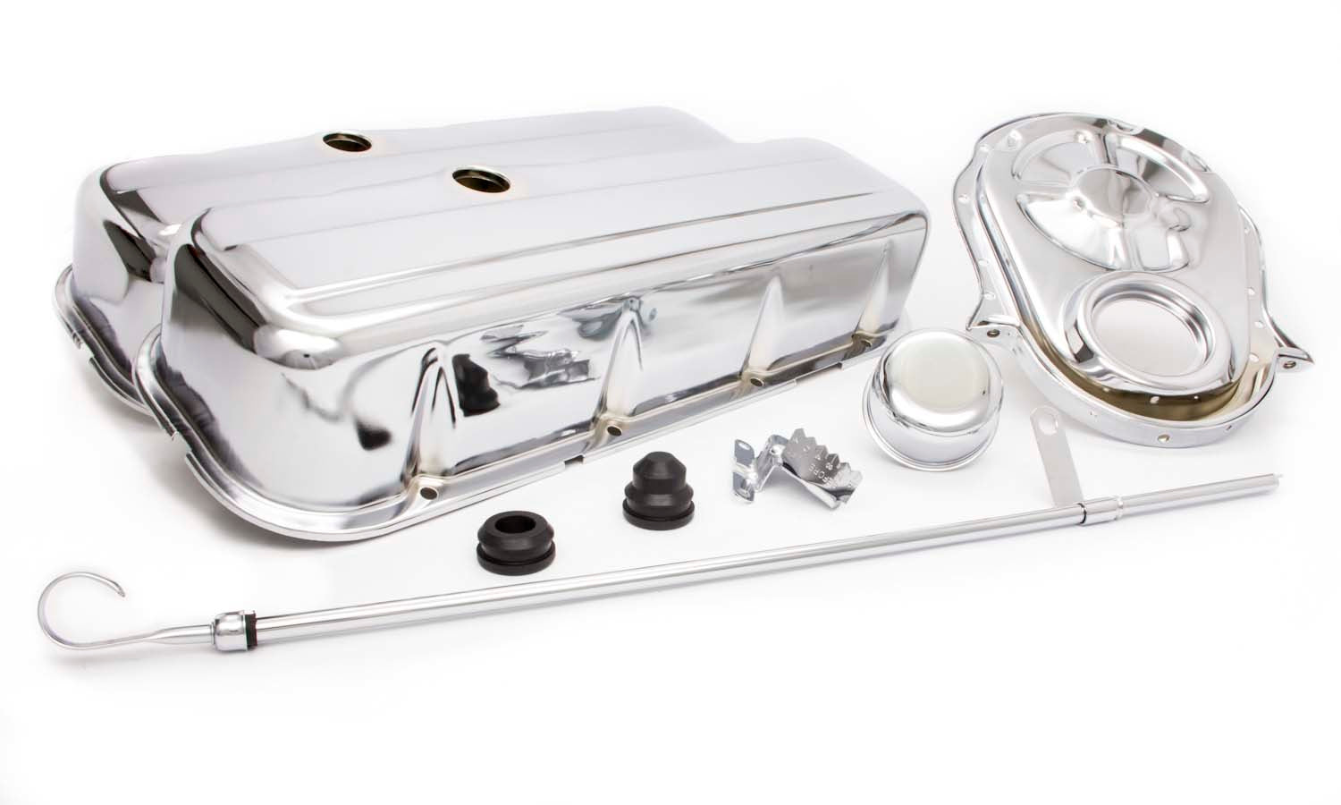 Racing Power Company R3026 BBC Engine Dress Up Kit w/Tall Valve Covers Racing Power Company R3026