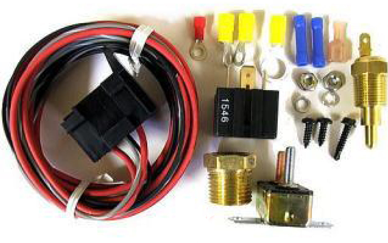 Racing Power Company R3102 Fan Relay With Thermost at 185/170 Deg Racing Power Company R3102