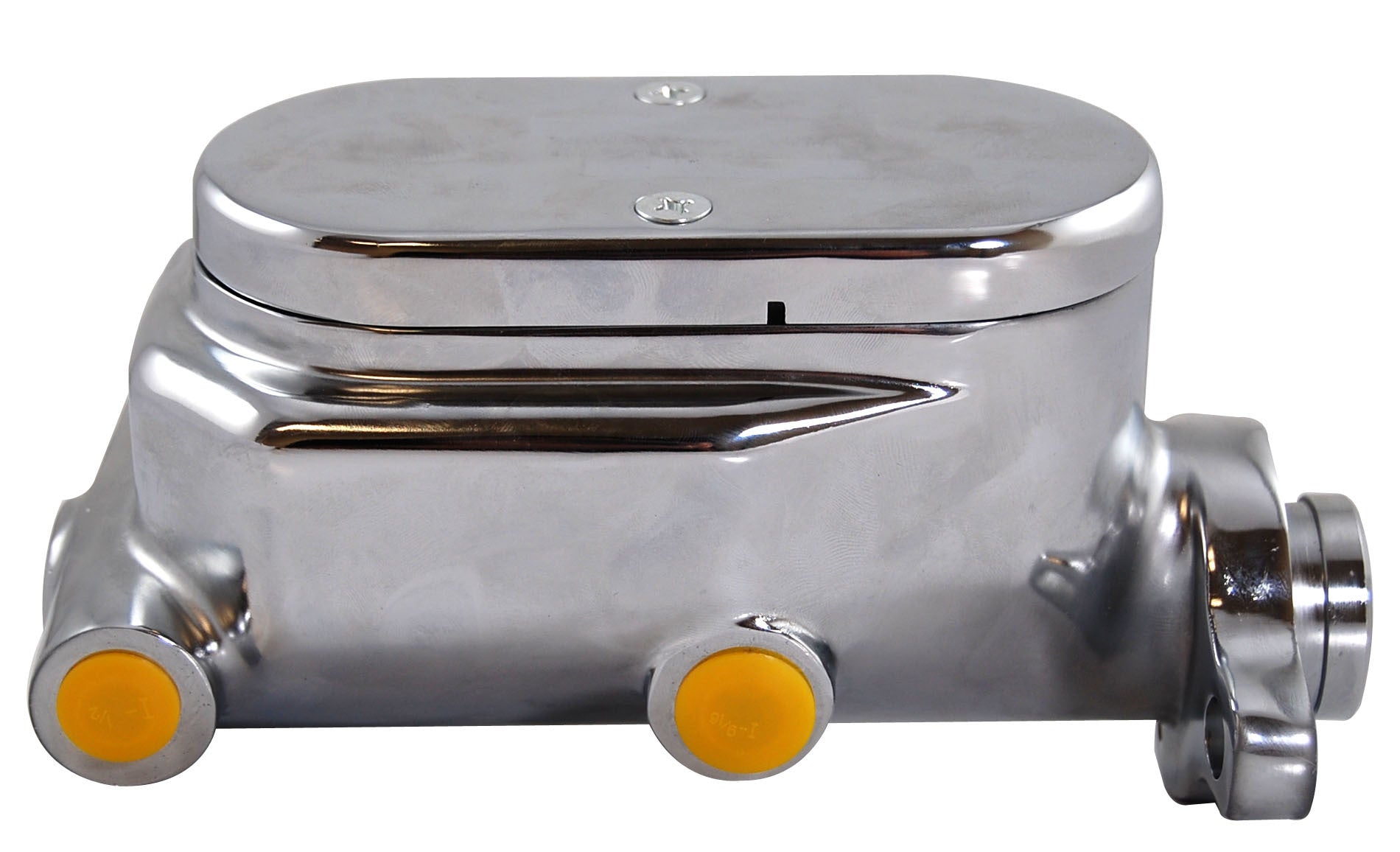 Racing Power Company R3500 Chrome Alum Master Cylin der Smooth Top 1In Bore Racing Power Company R3500