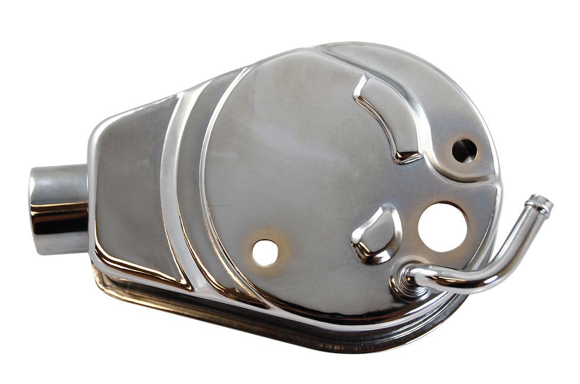 Racing Power Company R3812 Power Steering Pump Rese rvoir Only Chrome Racing Power Company R3812