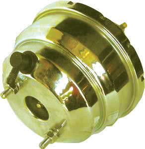 Racing Power Company R3907X Yellow Zinc Power Brake Booster -7In Racing Power Company R3907X