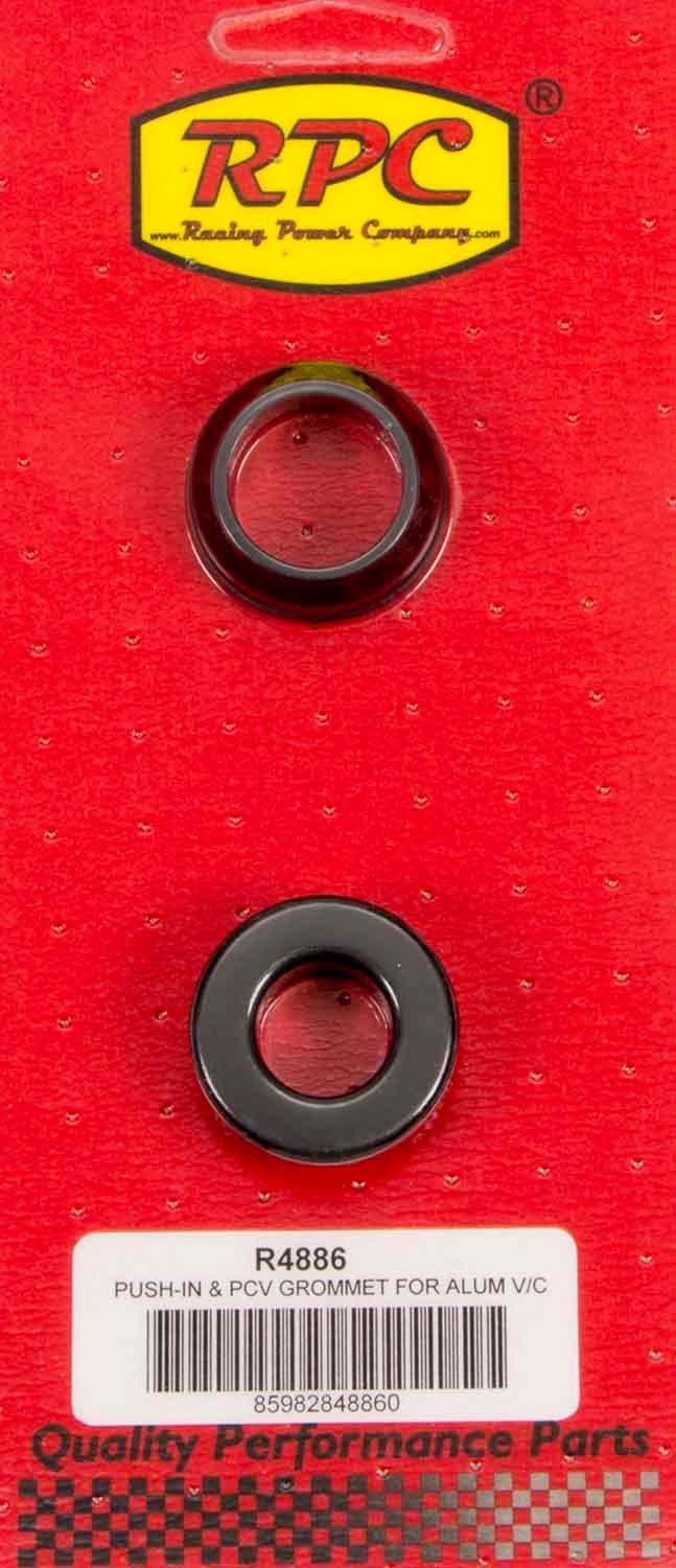 Racing Power Company R4886 1-1/4 OD x 3/4 ID Alum V/C Rubber Grommets (2) Racing Power Company R4886