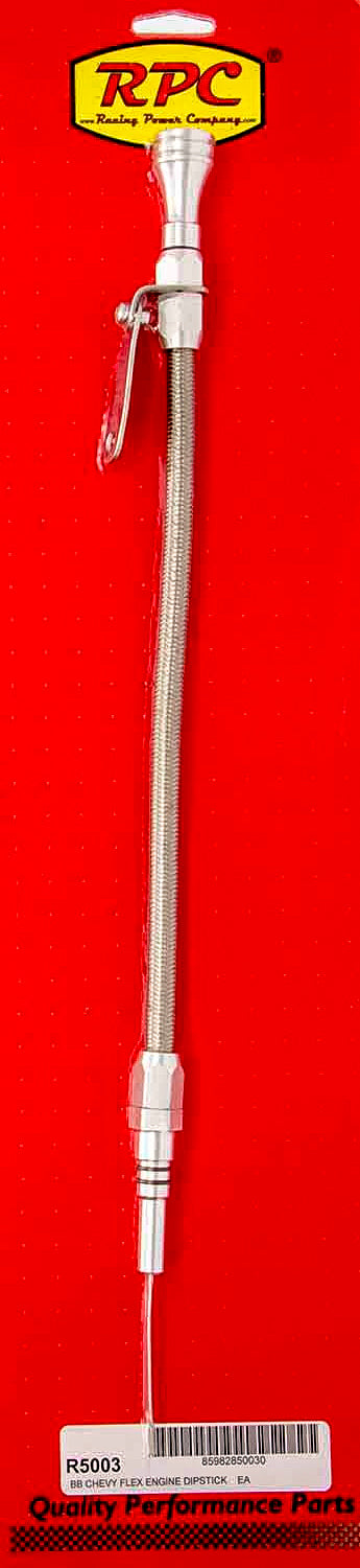 Racing Power Company R5003 Flexible Engine Dipstick BBC 65-90 Racing Power Company R5003