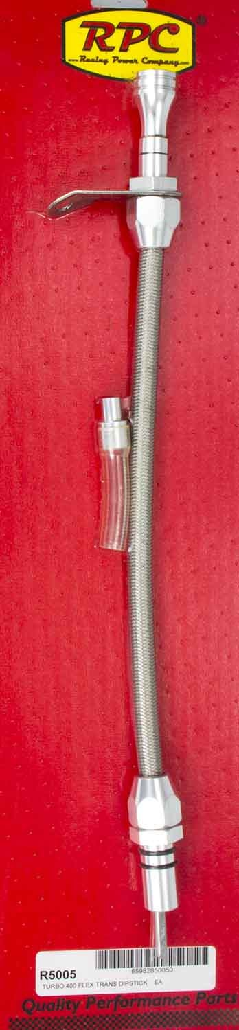 Racing Power Company R5005 Flexible Trans Dipstick GM TH400 B/H Mount Racing Power Company R5005