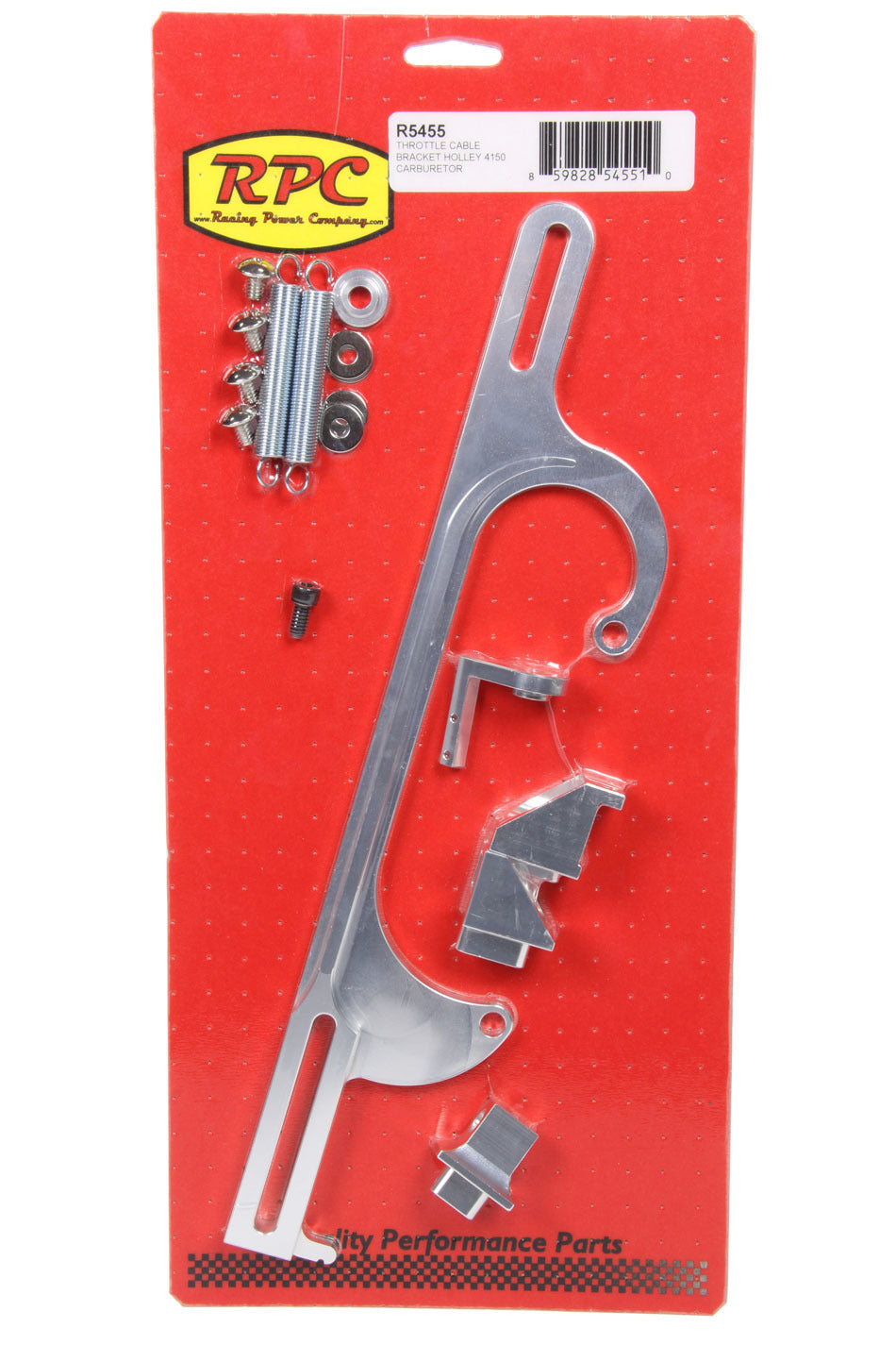 Racing Power Company R5455 Throttle Cable Bracket 4150 Carb Racing Power Company R5455