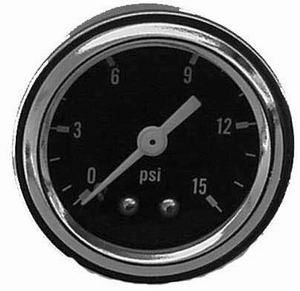 Racing Power Company R5715 Fuel Pressure Gauge 0-15 PSI Racing Power Company R5715