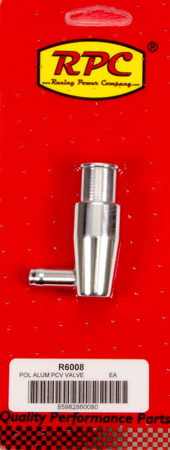 Racing Power Company R6008 Alum PCV Valve Polished Racing Power Company R6008