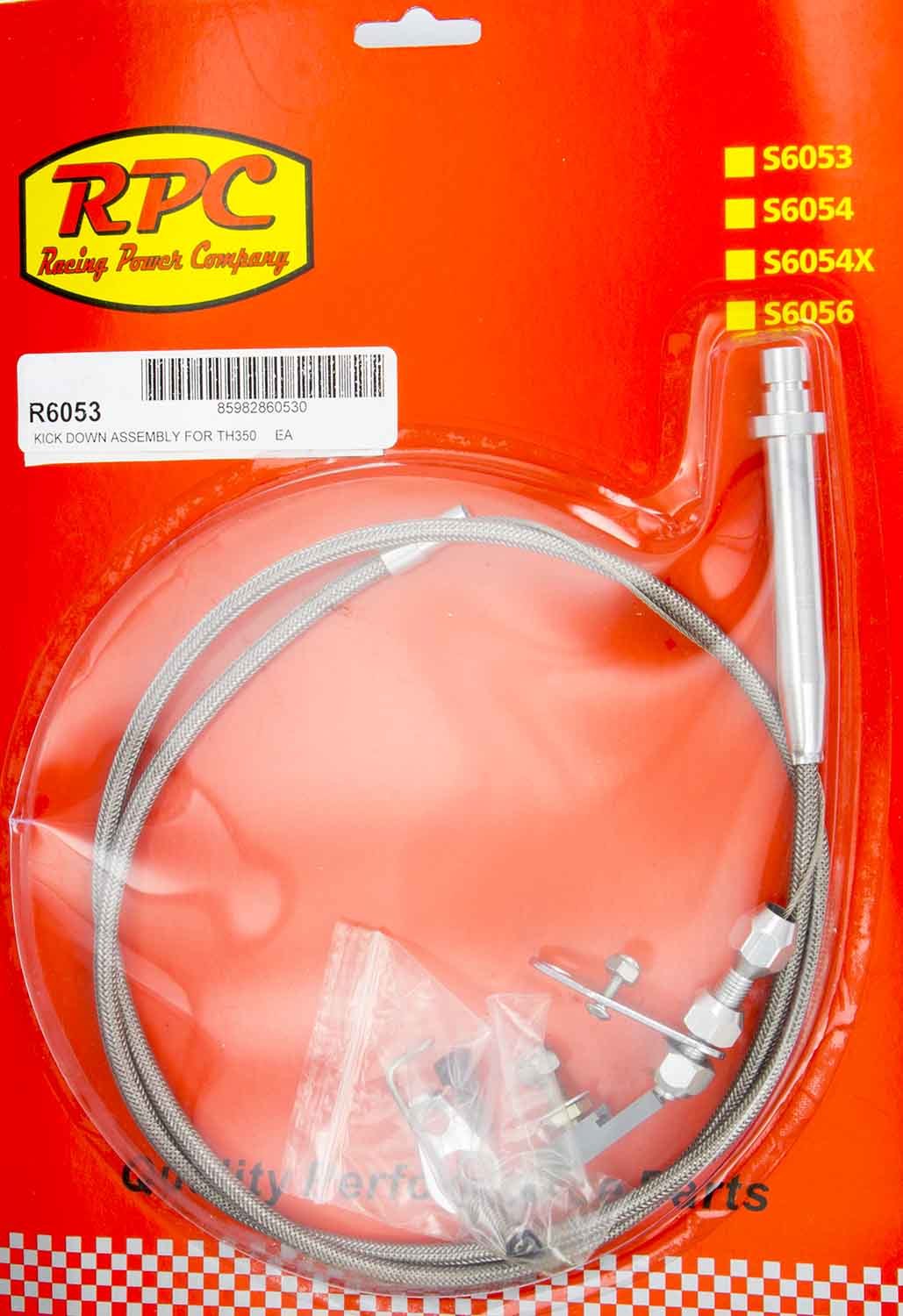 Racing Power Company R6053 TH350 Stainless Kick Down Assembly Racing Power Company R6053