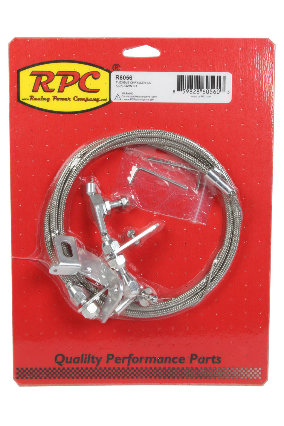 Racing Power Company R6056 Flexible Chrysler 727 Ki ckdown Kit Racing Power Company R6056