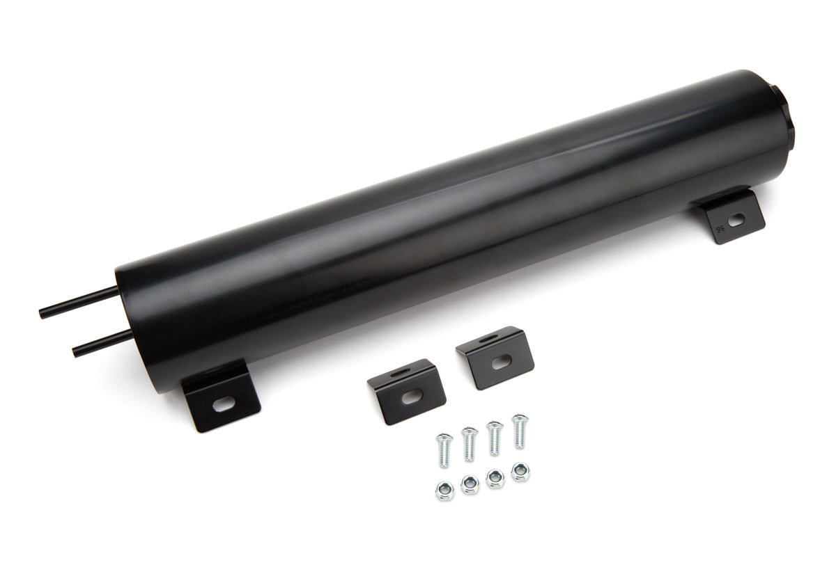 Racing Power Company R6078BK Stainless 3in x 16in Overflow Tank Black Racing Power Company R6078BK
