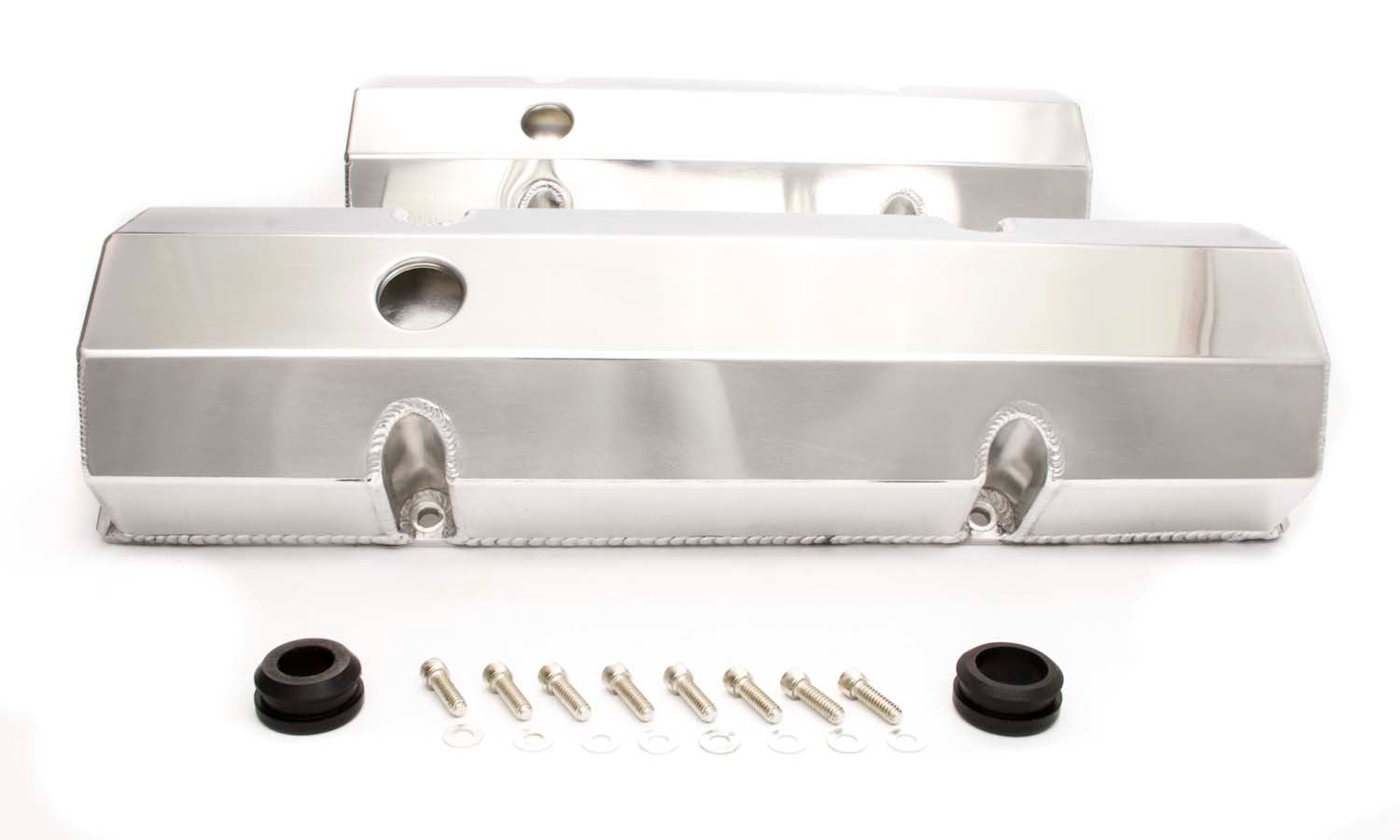 Racing Power Company R6145POL SBC Alum Fabricated Tall V/C Polished Racing Power Company R6145POL
