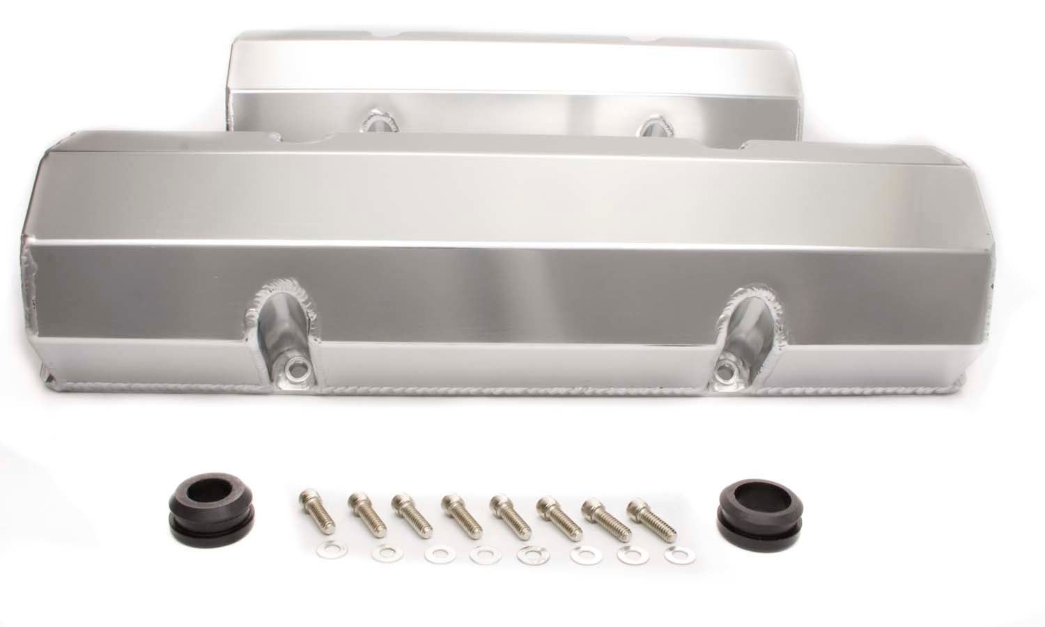 Racing Power Company R6147 GM Fabricated Aluminum Valve Covers w/o Hole Racing Power Company R6147