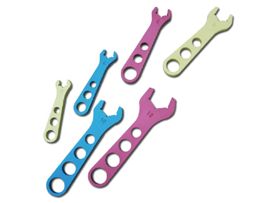 Racing Power Company R6211 Aluminum AN Wrench 6 Pc Set Racing Power Company R6211