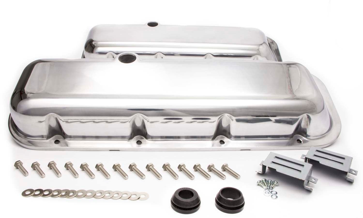 Racing Power Company R6231-2 BBC Alum Short V/C Plain Polished Racing Power Company R6231-2