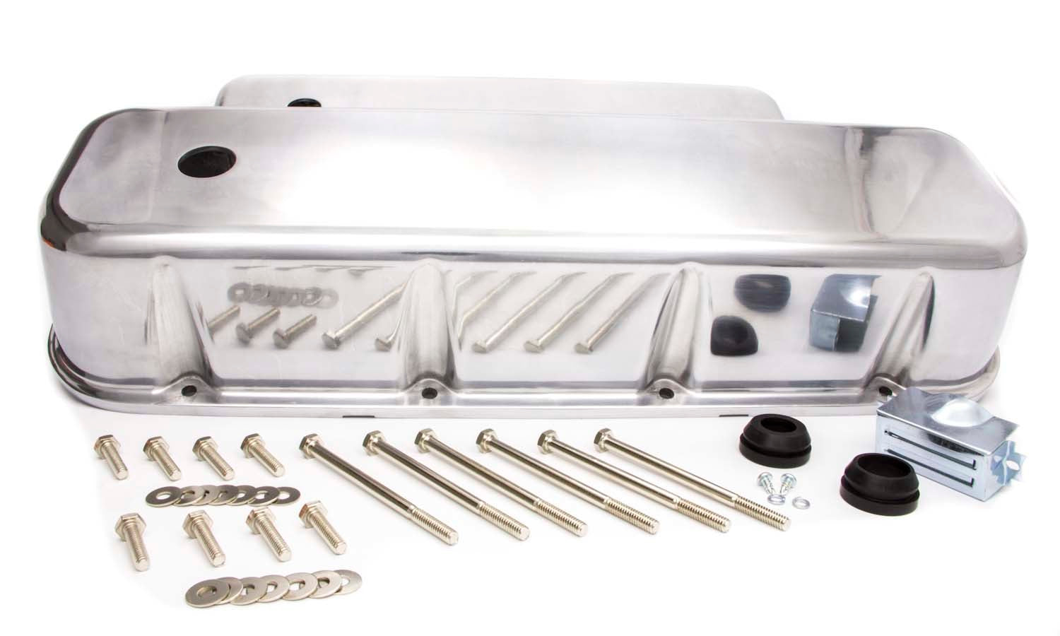 Racing Power Company R6330-2 BBC Alum Tall Plain V/C Polished Racing Power Company R6330-2