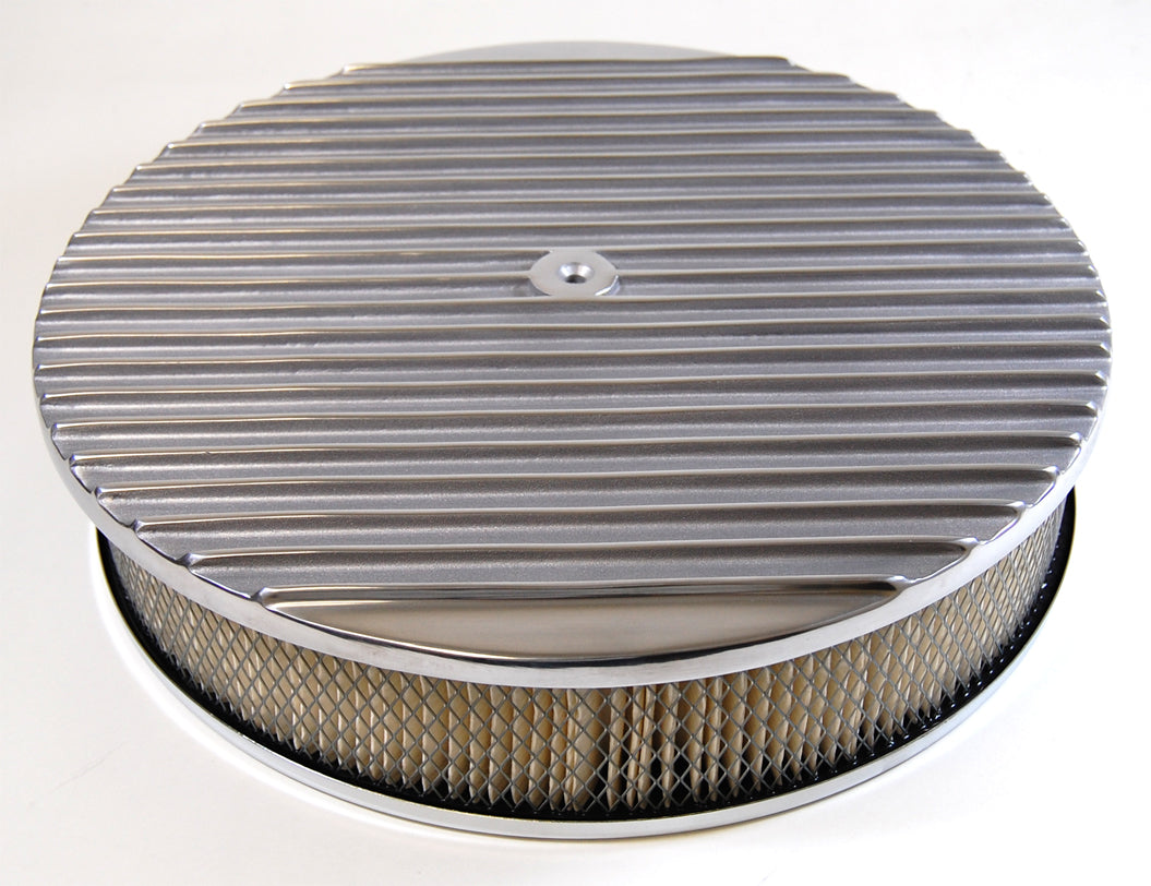 Racing Power Company R6708 14 X 3  Full Finned Air Cleaner Kit Paper Racing Power Company R6708