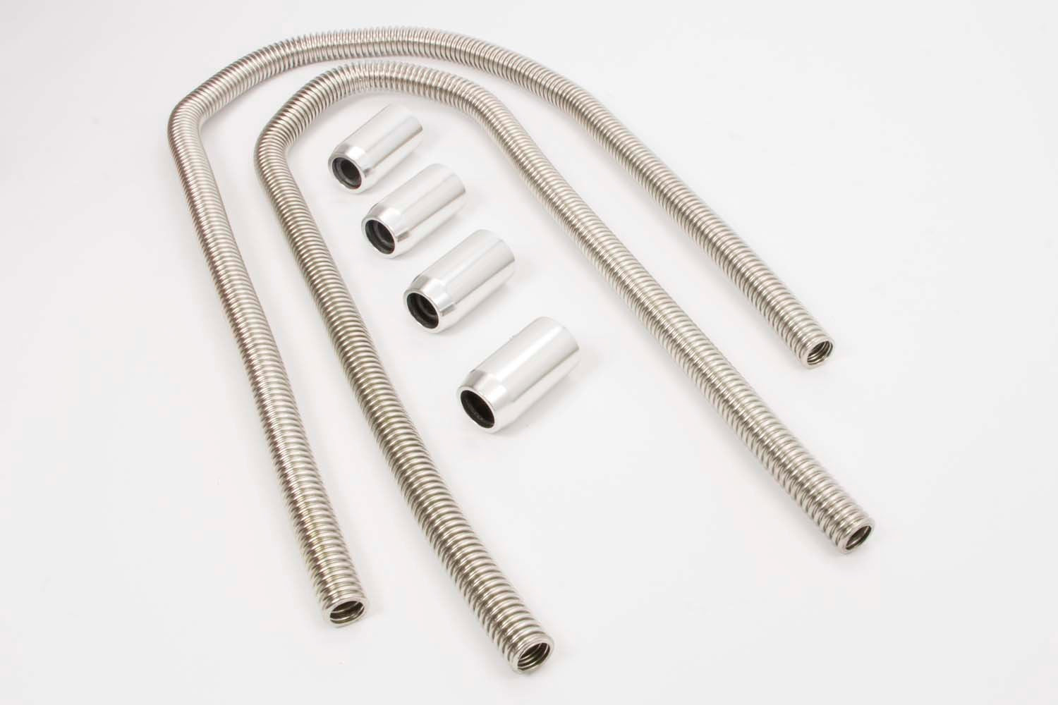 Racing Power Company R7313 2-44in Stainless Heater Hose Kit w/Polished Ends Racing Power Company R7313
