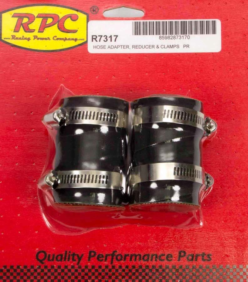 Racing Power Company R7317 Radiator End Rubber Hose End 1.75in x 1.25 x 1.5 Racing Power Company R7317